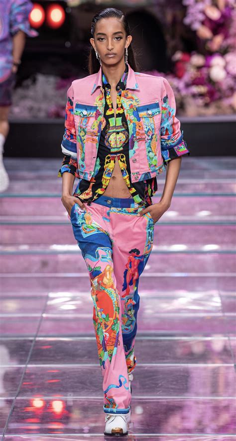 versace leo print spring 2020|Versace spring summer.